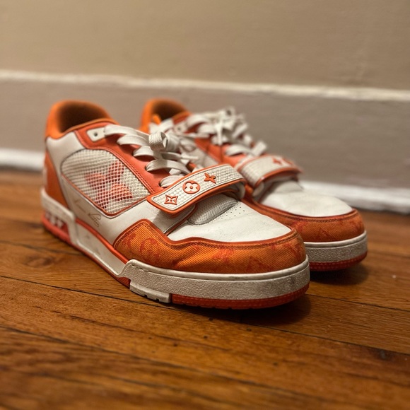 Louis Vuitton « Lv trainer » sneakers size 9 - Picture 3 of 3